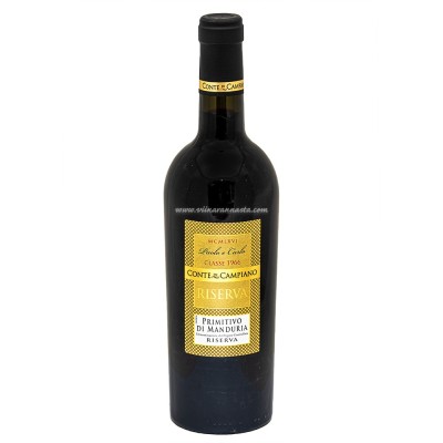 Conte di Campiano Primitivo di Manduria Riserva 75cl