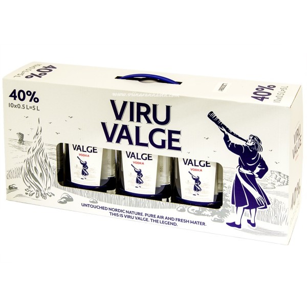 Viru Valge Vodka 10x50cl PET