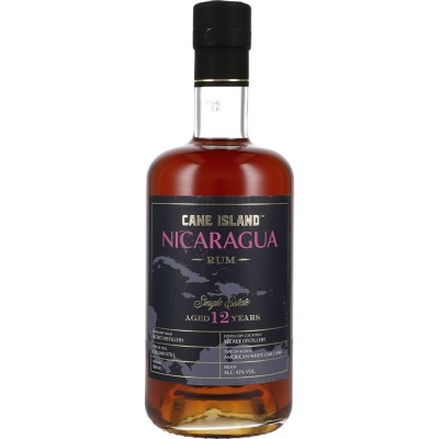 Cane Island Nicaragua Single Estate Rum 12YO 70cl