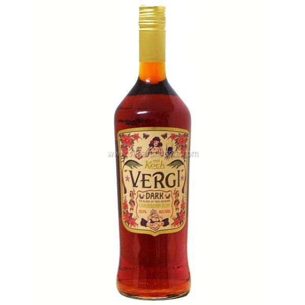 Vergi Rum Carribean Dark 100cl