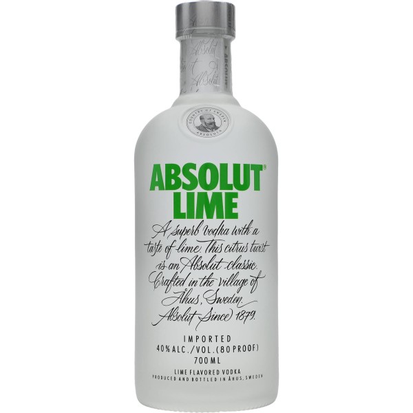 Absolut Lime Vodka 100cl