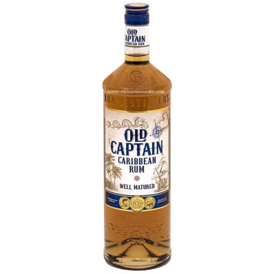 Old Captain Well Matured Brown Rum 70cl