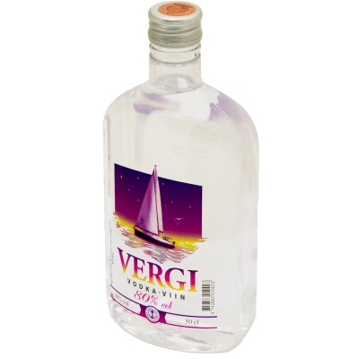 Vergi Vodka 80 50cl PET