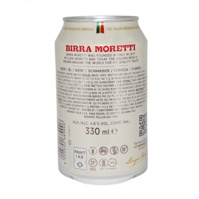 Birra Moretti 24x33cl