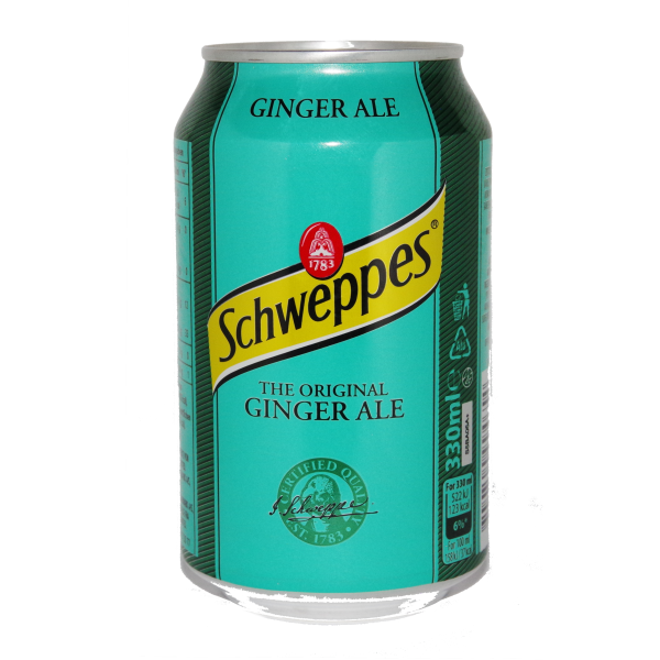Schweppes Ginger Ale 12x33cl