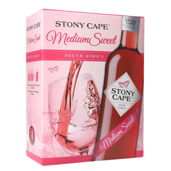 Stony Cape Medium Sweet Rose 300cl BiB