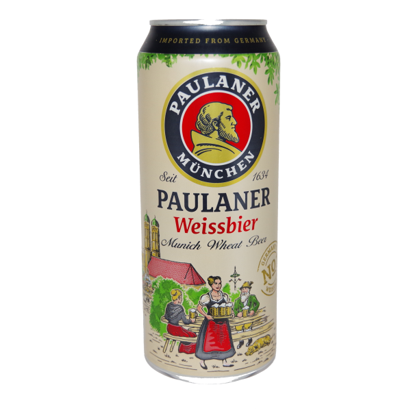 Paulaner Hefe-Weissbier 24x50cl MHD/BB Date 30.06.2026