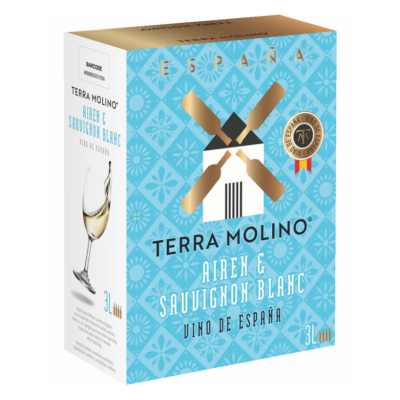 Terra Molino Airen-Sauvignon Blanc 300cl BiB