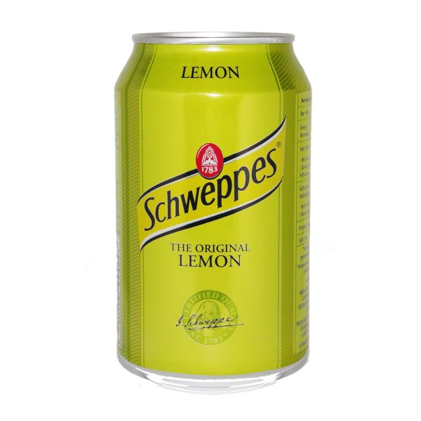 Schweppes Lemon 12x33cl MHD\BB Date 15.05.26