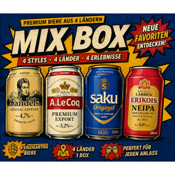 MIX Box Bier 24x33cl