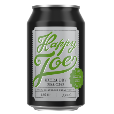Happy Joe Extra Dry Pear Cider 24x33cl