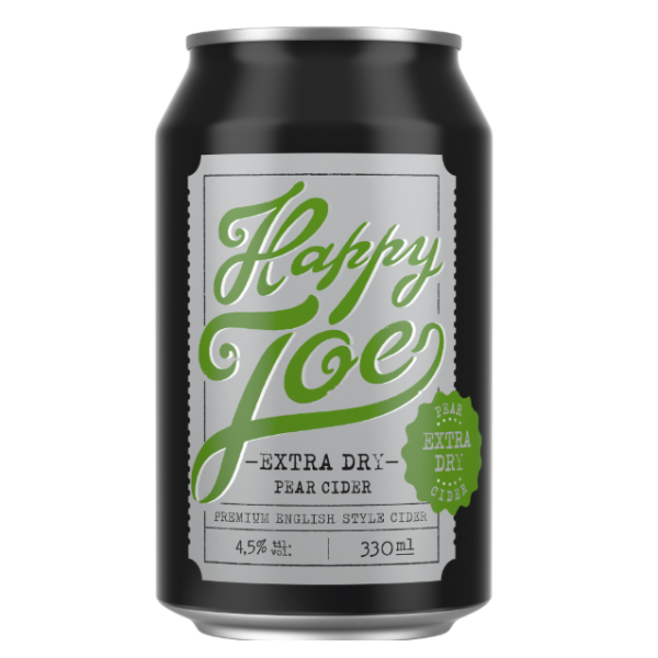 Happy Joe Extra Dry Pear Cider 24x33cl