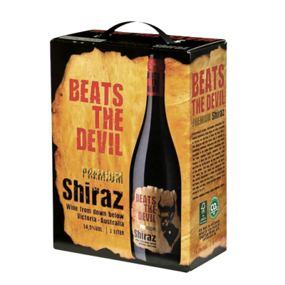Beats The Devil Shiraz 300cl BiB